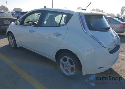 2011 Nissan Leaf Sl z USA, uszkodzony, nr VIN JN1AZ0CP8BT008662